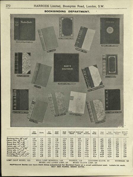 File:Harrods bookbinding department.jpg