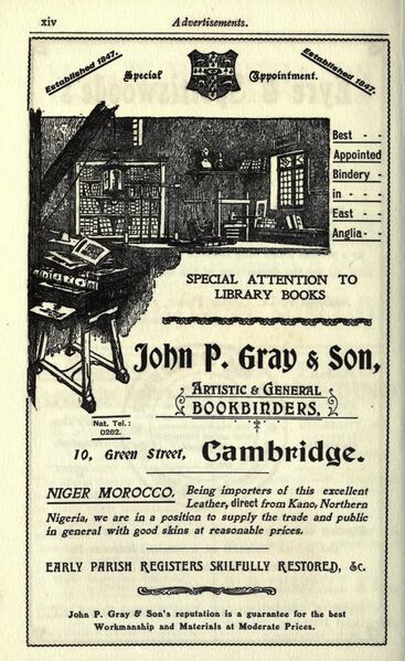 File:John P Gray Advertisement.jpg