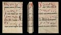 Fifteenth-century leaf of vellum re-used as a bookbinding, 20th century?.jpg